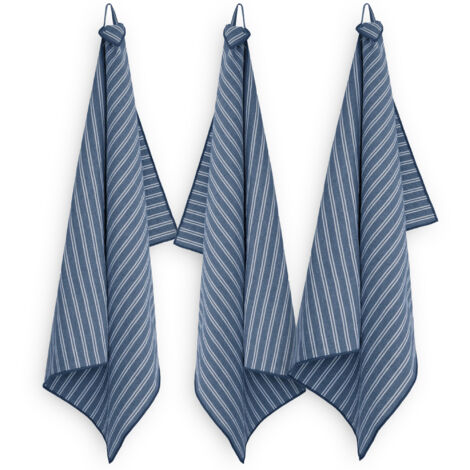Lot de 3 torchons de cuisine coton LILI (1/5)