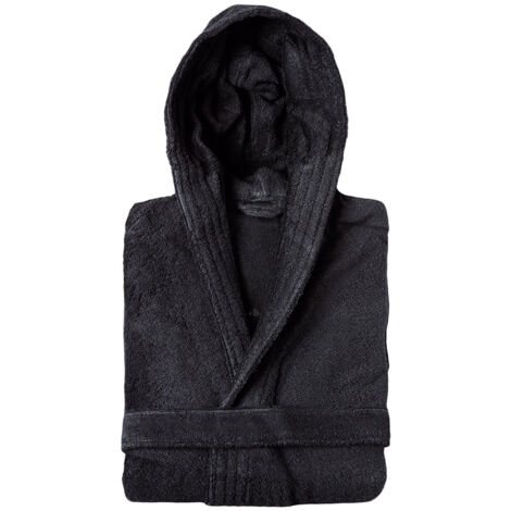 Peignoir adulte à capuche PURE Capuche Standard L