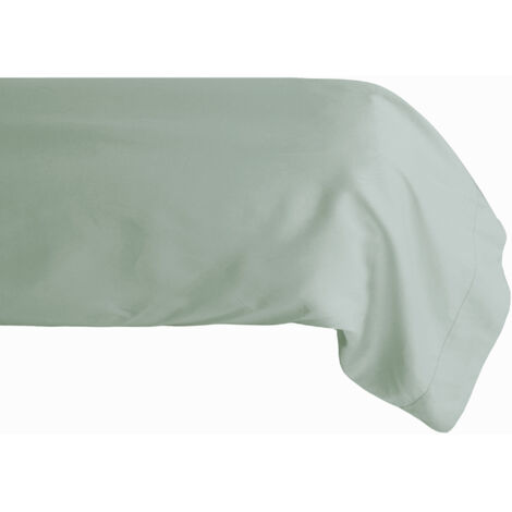 Taie de traversin uni percale de coton MANOIR