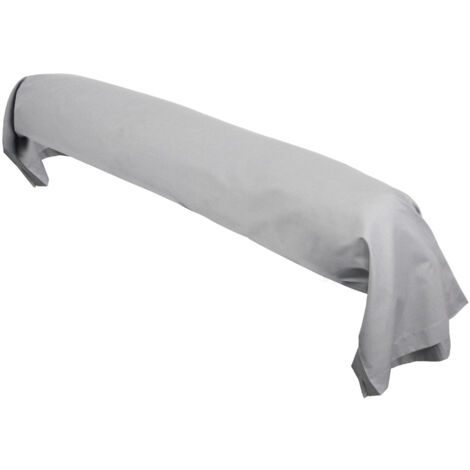 Taie de traversin uni coton ALTO 230x43 cm