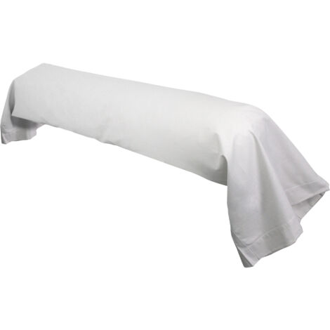 Taie de traversin uni coton ALTO 140x43 cm