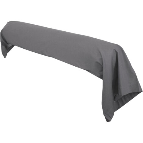 Taie de traversin uni coton ALTO 185x43 cm