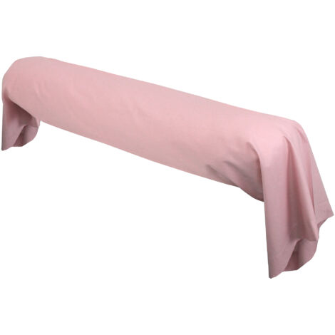 Taie de traversin uni coton ALTO 230x43 cm