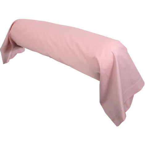 Taie de traversin uni coton ALTO 140x43 cm
