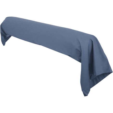 Taie de traversin uni coton ALTO 185x43 cm