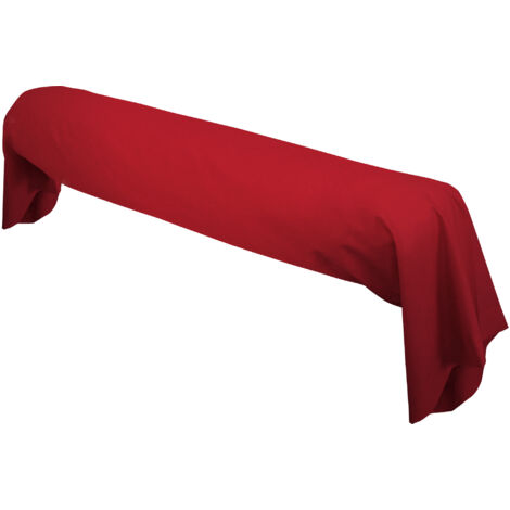 Taie de traversin uni coton ALTO 230x43 cm (1/5)