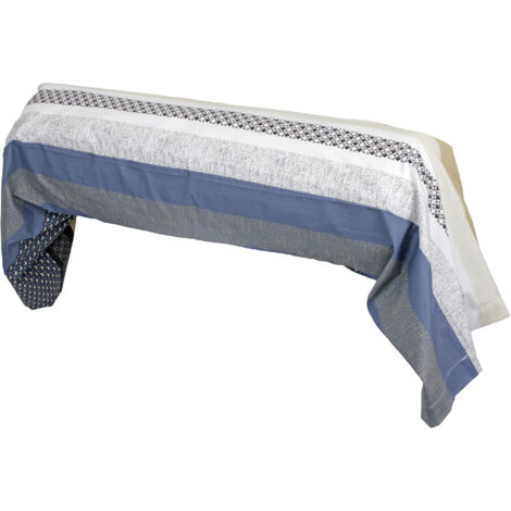 Taie de traversin percale de coton MARLOW 240x43 cm