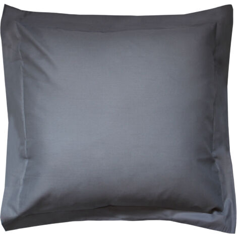 Taie d'oreiller uni coton ALTO 80x80 cm