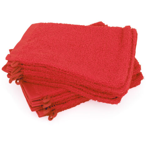 Lot de 12 gants toilette 16x21 ALPHA
