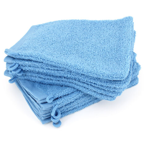 Lot de 12 gants toilette 16x21 ALPHA