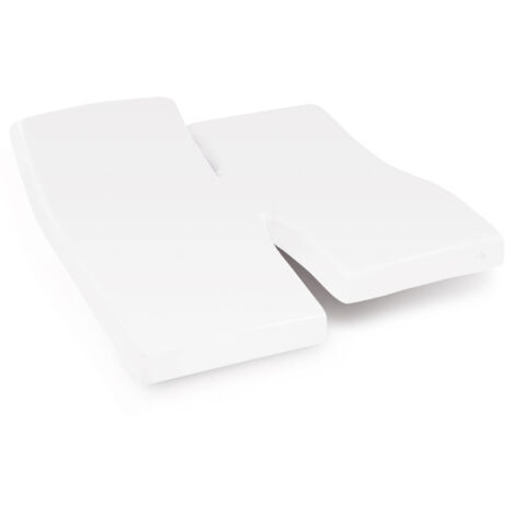 Protège matelas imperméable ARNON lit articulé TPR Bonnet de 40 cm 2x80x210 cm (1/5)