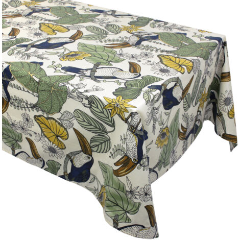 Nappe BRESIL coton enduction acrylique Rectangulaire 160x200 cm (1/5)