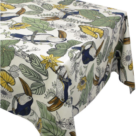Nappe BRESIL coton enduction acrylique Carré 170x170 cm
