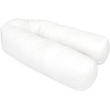 Traversin GRIZZ'LIT FLOTEX Fibre creuse Polyester Fibre polyester 180 cm
