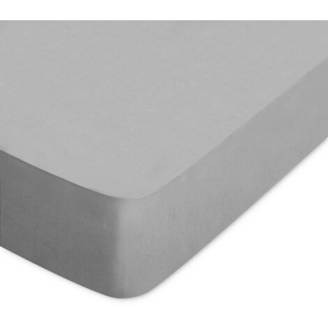 Drap housse uni coton ALTO Bonnet de 30 cm 160x200 cm