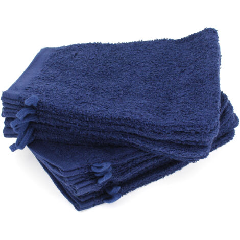 Lot de 12 gants toilette 16x21 ALPHA