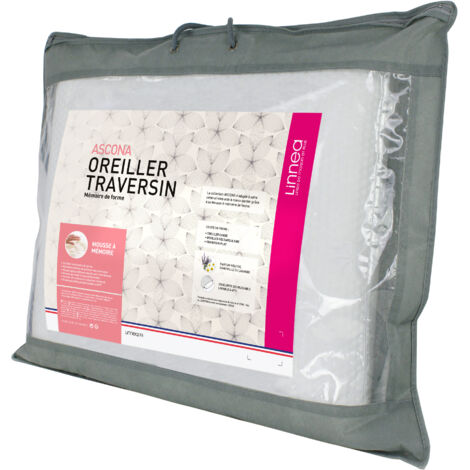 Oreiller ASCONA mousse à mémoire de forme Mixte 60x60 cm (1/5)