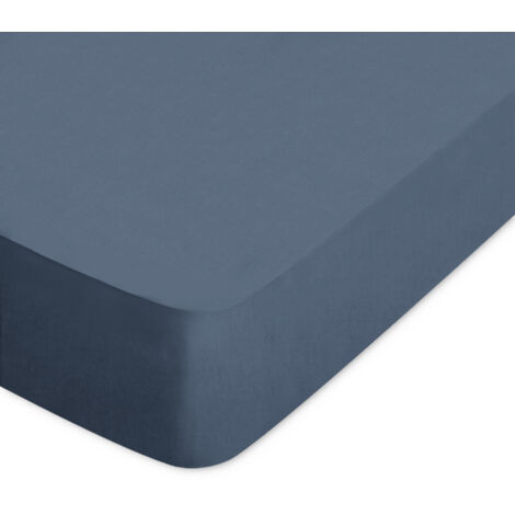 Drap housse uni coton ALTO Bonnet de 30 cm 140x210 cm