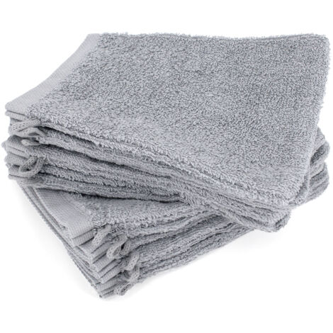 Lot de 12 gants toilette 16x21 ALPHA