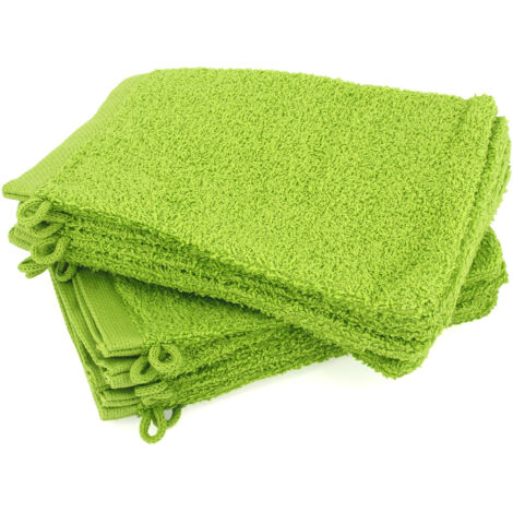 Lot de 12 gants toilette 16x21 ALPHA