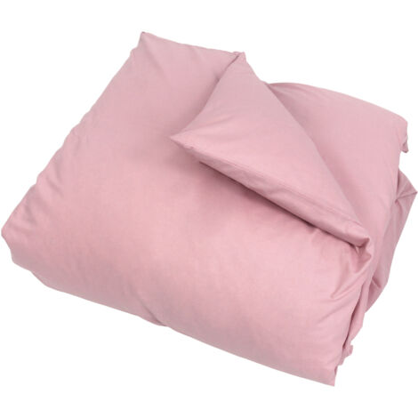 Housse de couette uni coton ALTO 260x240 cm (1/5)