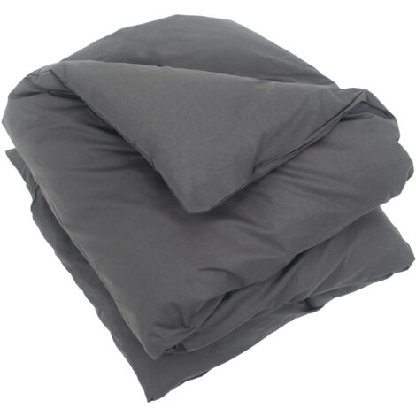 Housse de couette uni coton ALTO 300x240 cm (1/5)