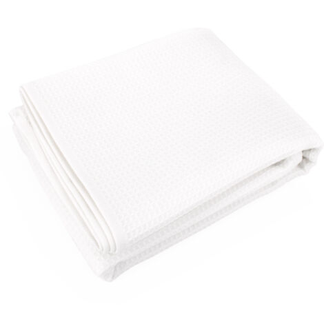 Drap de douche PURE WAFFLE nid d'abeille