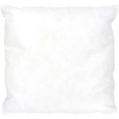 Coussin carré 45x45 cm – Garnissage 100% polyester FLOTEX® – Enveloppe intissé 100% polypropylène – Confort ferme – Linnea