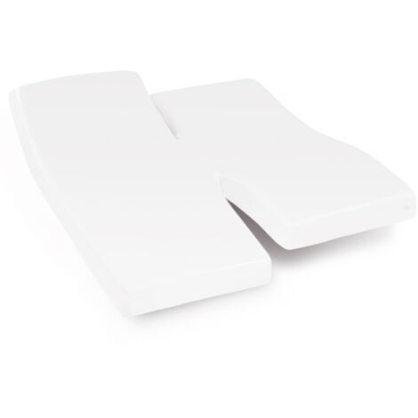 Protège matelas imperméable ARNON lit articulé TPR Bonnet de 30 cm 2x70x210 cm (1/5)