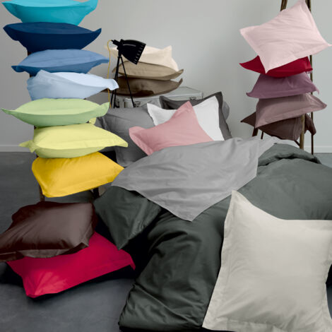 Housse de couette uni coton ALTO 140x200 cm