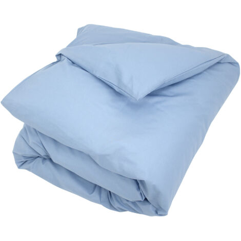 Housse de couette uni coton ALTO 260x240 cm (1/5)