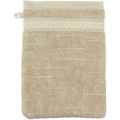 Gant de toilette FICUS 500 g/m2 pur coton issu de l'agriculture biologique