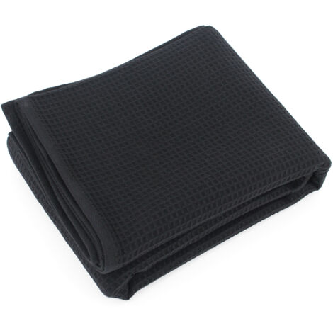 Drap de douche PURE WAFFLE nid d'abeille