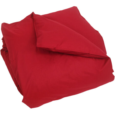 Housse de couette uni coton ALTO 140x200 cm (1/5)