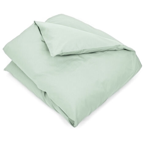 Housse de couette uni coton ALTO 140x200 cm (1/5)