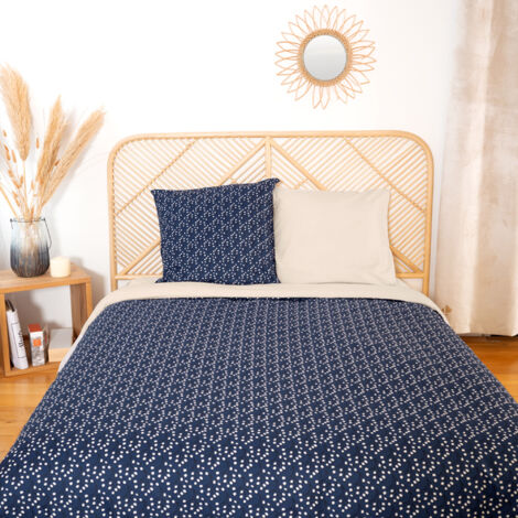 Parure de lit microfibre FLENA 240x220 cm (1/5)