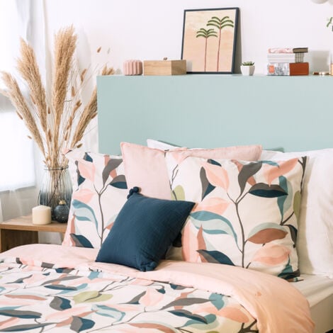 Parure de lit coton adouci LILA 140x200 cm