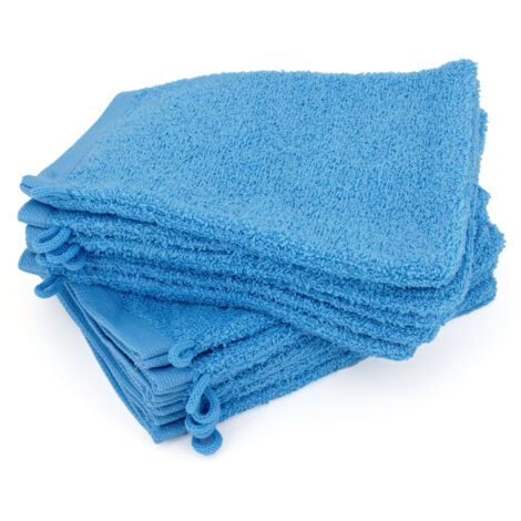 Lot de 12 gants toilette 16x21 ALPHA