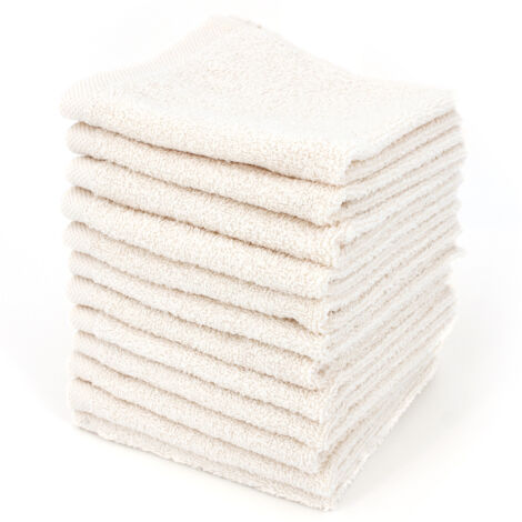 Lot de serviettes invité ALPHA 12 pièces 30x30 cm (1/5)