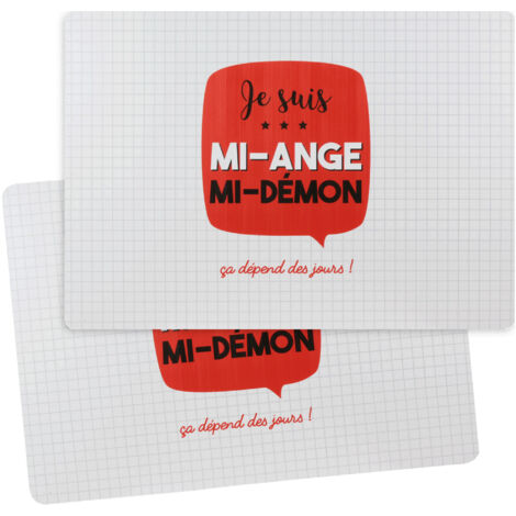Lot de 2 sets de table JE SUIS (1/5)