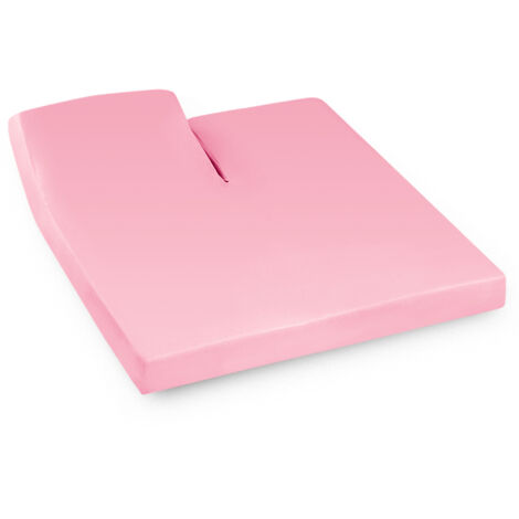Drap housse relaxation uni coton ALTO - TR Tête relevable uniquement 2x90x220 cm (1/5)