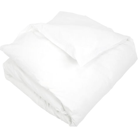 Housse de couette uni coton ALTO 200x200 cm (1/5)