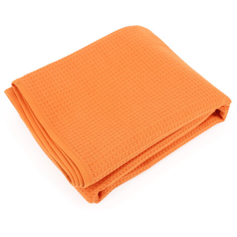 Drap de douche PURE WAFFLE nid d'abeille