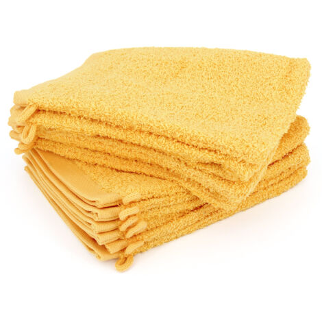 Lot de 12 gants toilette 16x21 ALPHA