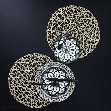 Dessous De Verre En Liège Carré 20x20 Cm Metaltex - Antidérapant, Protecteur De Table - Décoration