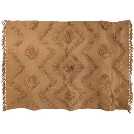 Tapis de salon FAUCON motif tufté