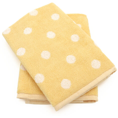 Lot de 2 torchons de cuisine éponge coton SPOT II 50x50 cm (1/5)