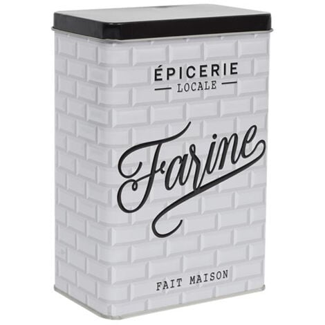 Boite de rangement farine 18 5x12x7 cm BROOKLYN