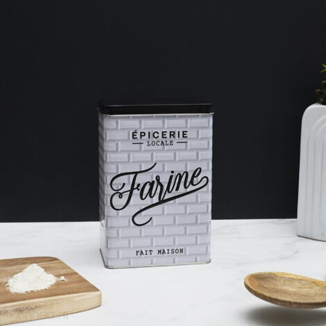 Boite de rangement farine 18 5x12x7 cm BROOKLYN