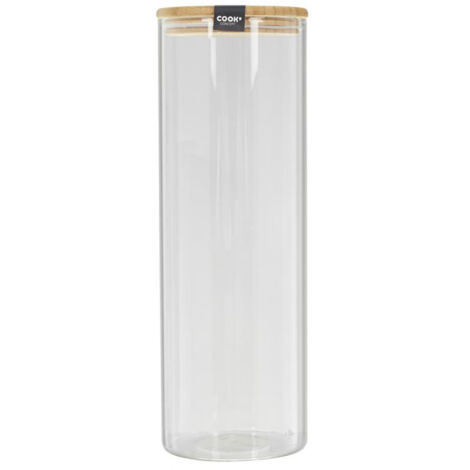 Bocal de rangement aliments en verre 2 litres (1/5)